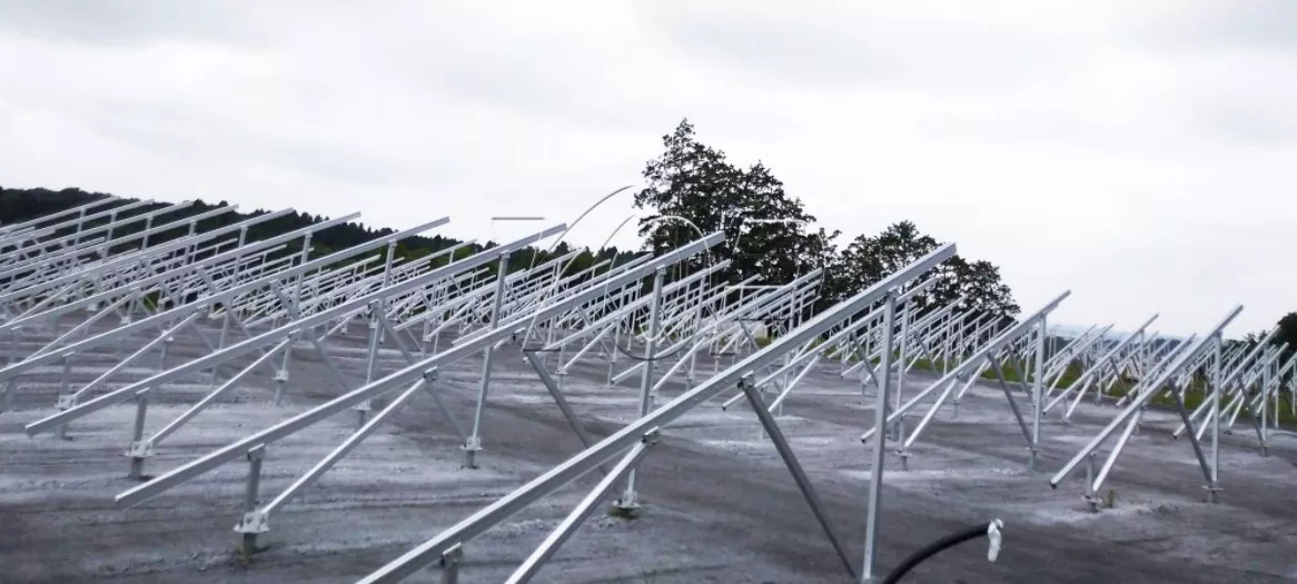 Aluminum Ground Solar Mounting System